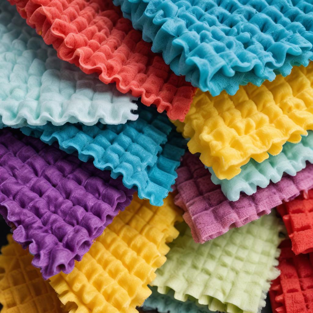 Different cleaning tasks require specific microfiber weaves for best results.