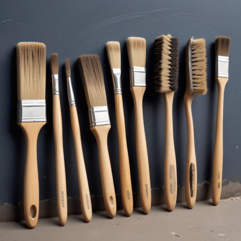 Using the correct brush stiffness prevents permanent surface damage.