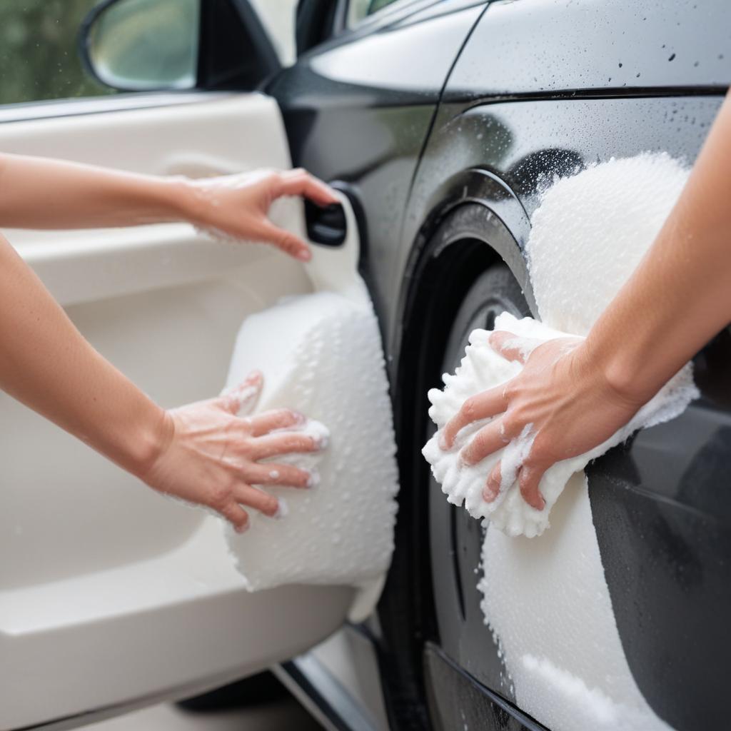 The two-bucket method is the safest way to wash your car exterior.